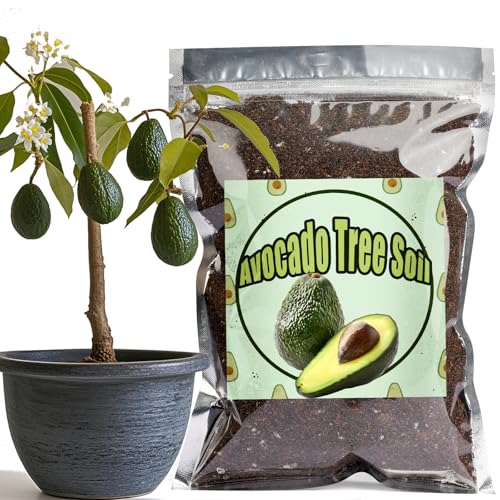 Organic Avocado Tree Potting Soil Mix 1qt, Enhance Growth and Transplant Success for Avocado Plants - size: 1qt