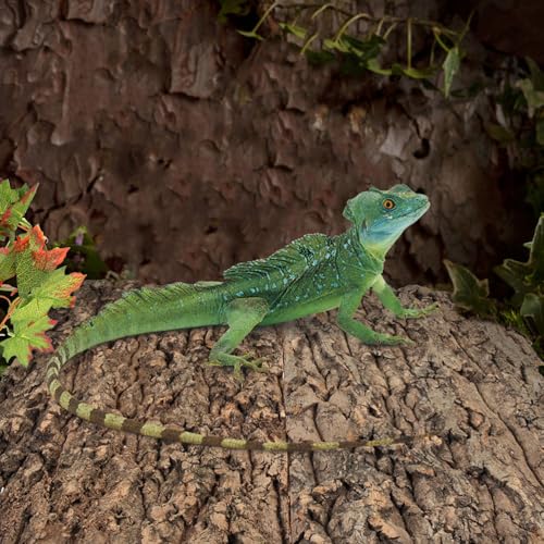 SHINEOFI 4pcs Reptile Bark Decor Wood,11. 8" X 7. 8" Cork Bark Background Natural Terrariums Background Cork Wood Habitat Tank Decoration for Bearded Dragon
