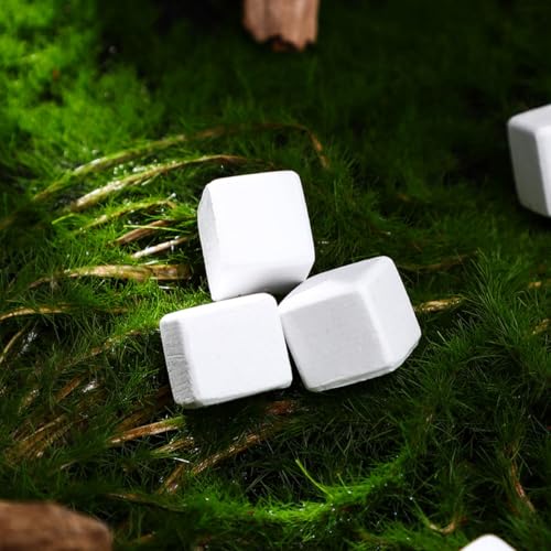KALLORY 30pcs Reptile Calcium Supplement Stones for Tortoise Turtle Frog Lizard Chameleon with Microelements Promote Growth Pet Health Supplies