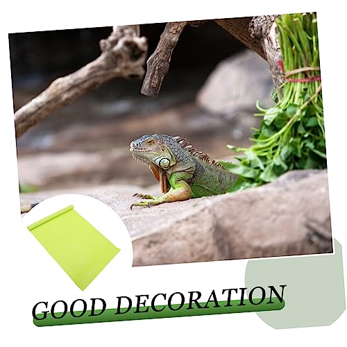 KESYOO 2pcs Reptile Carpet Liner Terrarium Pad for Tortoise and Lizard Habitats Non-Tearing Design Comfortable Substrate Mat for Reptiles - size: 150X45CM