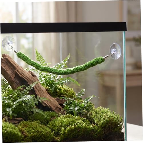 Reptile Climbing Vine Rope 50cm Flexible Artificial Vine for Terrarium Habitat Decor Jungle Scenery Climbing Accessory for Snakes and Lizards
