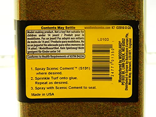 WOOT1350 T1350 Turf Fine Blended Earth 32 oz
