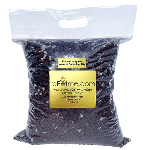 rePotme Echeveria and Agave Succulent Potting Soil Mix - Imperial Blend (Junior Bag) - color: Echeveria and Agave, size: Junior Bag