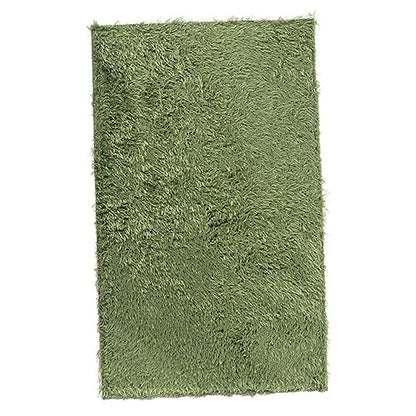 balacoo 2pcs Reptile Terrarium Liner Washable Fake Moss Carpet for Snakes Turtles and Lizards Reusable Household Reptile Mat for Moisture Control and Natural Decor