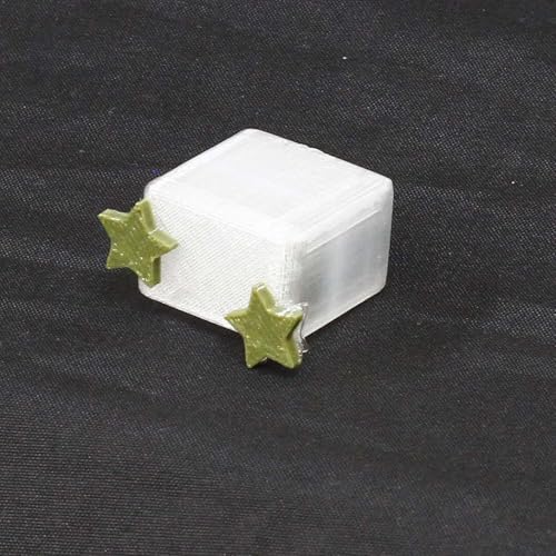 3 Pcs Magnetic Jumping Spider Feeding Dish Jumping Spider Enclosure Accessories Star-Shaped Design Reptile Water Bowl for Other Small Reptiles or Insects (Transparent + Army Green) - color: Transparent + Army Green