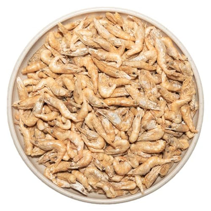 3.5 Oz Freeze Dried River Shrimp Turtle Food, Shrimp for Turtle, Nutrient Rich Treat for Reptiles, Sugar Gliders, Hedgehogs, Tropical Fish