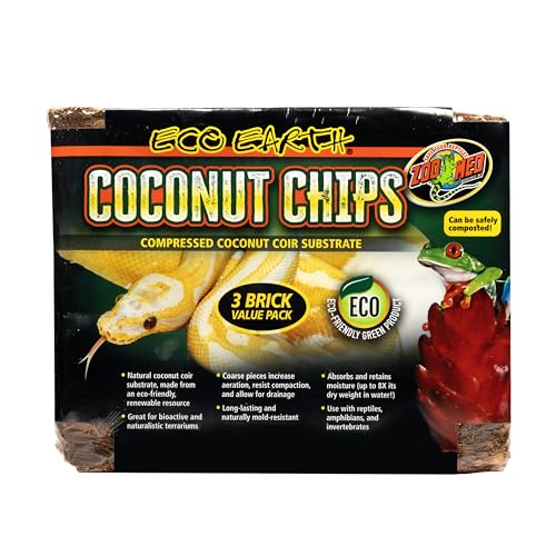 Zoo Med Eco Earth Coconut Chips 3pk