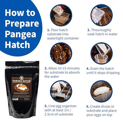 Pangea Hatch Premium Reptile Egg Incubation Substrate (2 lb) - size: 2 lb