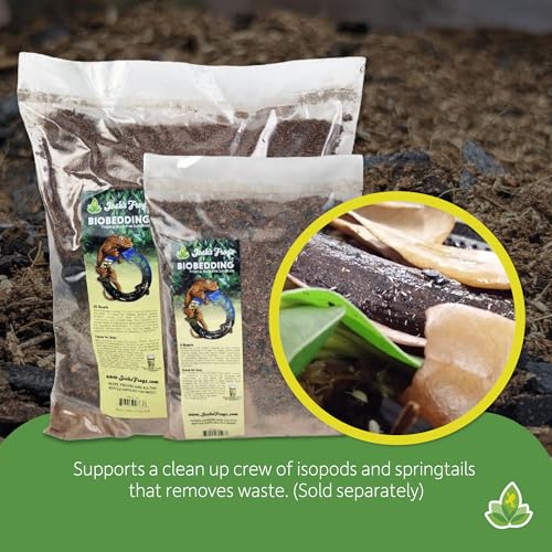 Josh's Frogs BioBedding Tropical Bioactive Substrate (4 Quarts) - size: 4 Quart