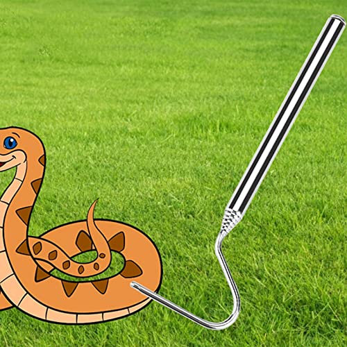 Snake Hook,16.5-68cm Snake Hook Extensible Snake Catcher Hook Adjustable Snake Tong for Catching, Controlling, or Moving Snakes