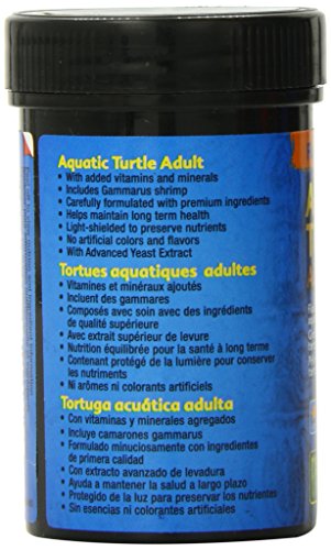 Exo Terra Adult Aquatic Turtle Food, Floating Pellets for Reptiles, 0.7 Oz., PT3251 (Pack of 3) - size: 0.7 Ounce (Pack of 3)