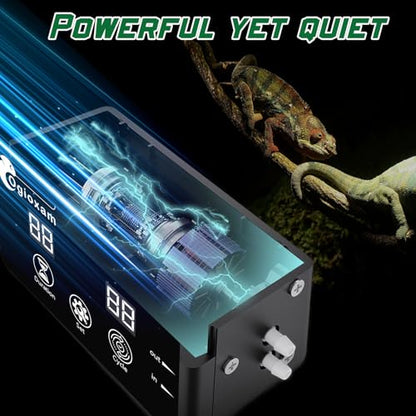 Automatic Reptile Mister System, Reptile Humidifiers Smart Misting System, Snake Mister Smart (2 Nozzles)