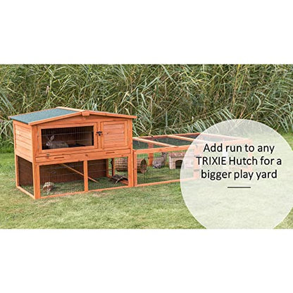 Outdoor Run with Mesh Cover (L) - size: 68.5"L x 42.9"W x 18.9"H