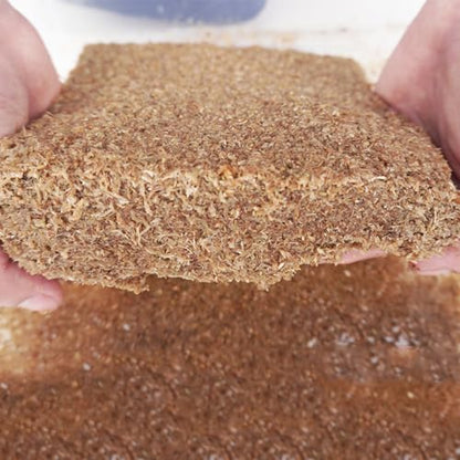 Natural Premium Sphagnum Moss Fiber Substrate for Hermit Crab, Ideal Accessories for Hermit Crab Tanks, Great for Mixing with Hermit Crab Sand (Pack of 2) - size: 2QT (Pack of 2)