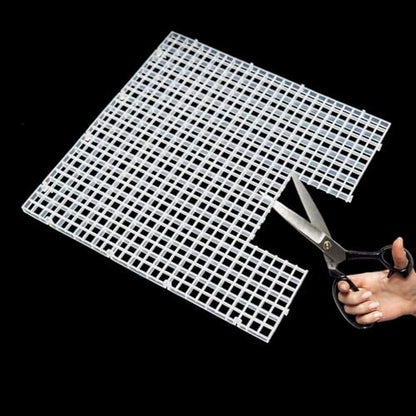 Hipanda Aquarium Hood Fish Tank top Cover, Terrarium lid Plastic Grid with 4-Piece Set Corner Protectors. Prevents Jumping (Fit 8MM/0.3inch Glass) - size: Fit 8MM/0.3inch Glass