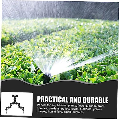 Toyvian Reptile Mister Spray Head for Tank and Garden Universal Nozzle Adjustable Spray for Ecological Landscape and Moss Spraying - size: 14.00X13.50X2.00CM