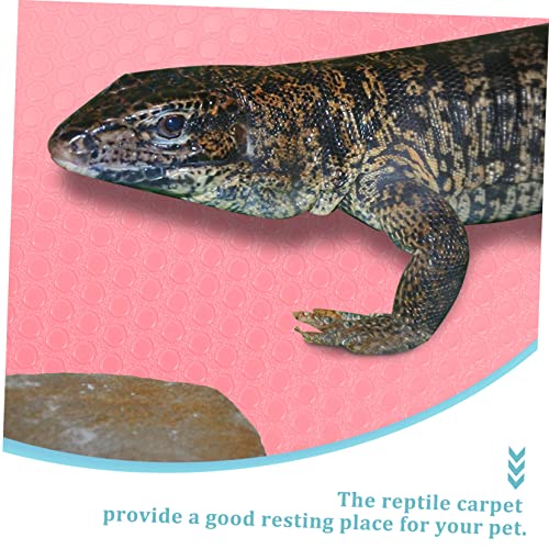 DECHOUS Reptile Carpet for Terrarium Bedding Durable and Stylish Substrate Pad for Bearded Dragons Lizards Snakes and Tortoises Easy to Clean Lizard Tank Accessory