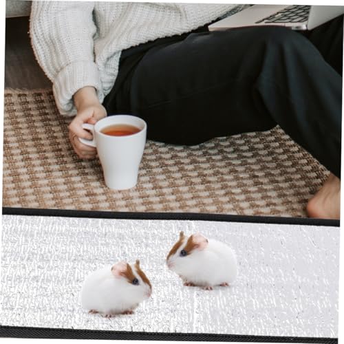 LIOOBO Reflective Insulation Pad Film for Reptile Heating Pad Under Tank Heater Mat for Snakes Lizards Turtles