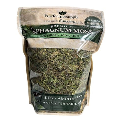 Sphagnum Moss Substrate for Reptiles & Terrariums (1)