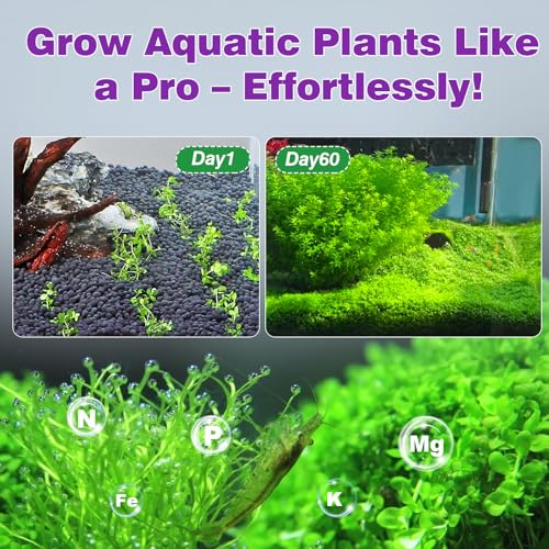 Upgraded Aquarium Soil Water Grass Mud, Ideal for Fish Tank Aquascaping Aquarium Substrate Soil for Plants and Shrimps, No Need to Wash (8.8 Pounds) - size: 8.8 Pounds