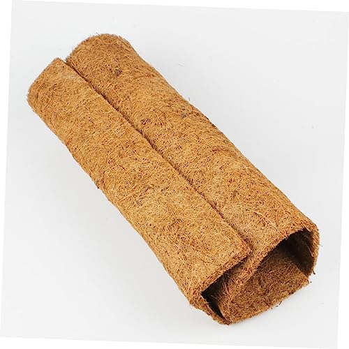 KESYOO 2pcs Coconut Fiber Reptile Mat Breathable Bedding for Tortoises and Reptile Pets Natural and Odorless Liner for Clean and Comfortable Habitat