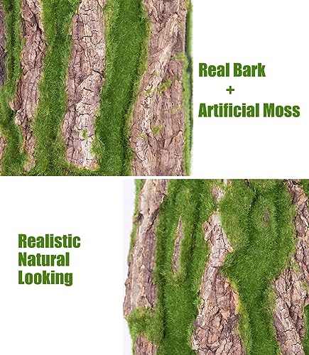 Artificial Moss Bark, Fake Moss Wall | Reptile Terrarium Background, Simulation Fake Moss Sheet for Crafts, Home Decoration Cork Moss Mat (Size : 50x100cm(19 3/4 x 39 3/8in)) - size: 50x100cm(19 3/4 x 39 3/8in)