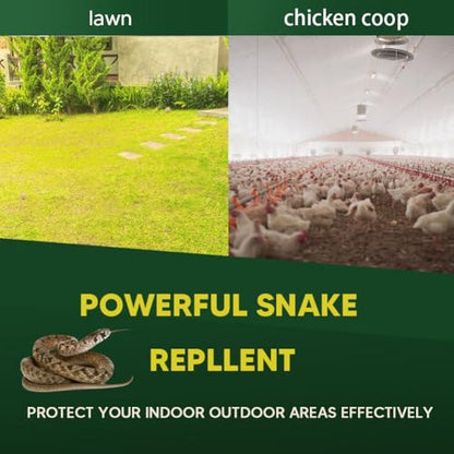 Mole & Snake Repellent, Gopher Repellent Outdoor, Vole & Snake Repellent for Yard, Armadillo & Groundhogs Deterrent for Lawn Pet Safe, Keep Snake Away for Garden/Garage, Safe to Use-8P - size: 1 Ounce (Pack of 8)