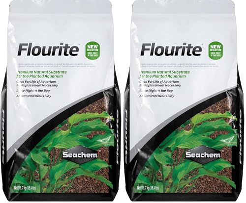 Flourite, 7 kg / 15.4 lbs (Pack of 2) - size: 7 kg/15.4 lb (Pack of 2)
