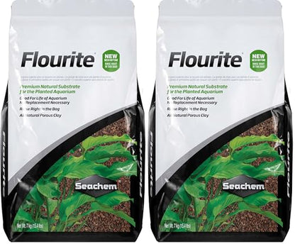 Flourite, 7 kg / 15.4 lbs (Pack of 2) - size: 7 kg/15.4 lb (Pack of 2)