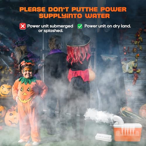Upgrade Mist Maker Fogger 12 Heads (9000ml/H),Ultrasonic Fogger Humidifier with Floats（No need to add water）,110V 400W Power Water Proof Ultrasonic Mister,for Halloween Atmosphere,Preserva - size: Upgrade Mist Maker Fogger 12 Heads