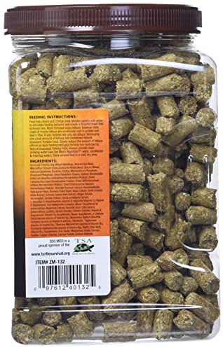 Zoo Med Natural Tortoise Food, 35-Ounce, Grassland - size: 1.56 Pound (Pack of 1)