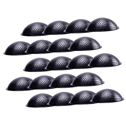 20pcs Planter Hole Mesh Pads for Flower Pots Durable Drainage Gaskets for Bonsai Bottom Mats Prevent Soil Leakage Base Cushion for Garden Use
