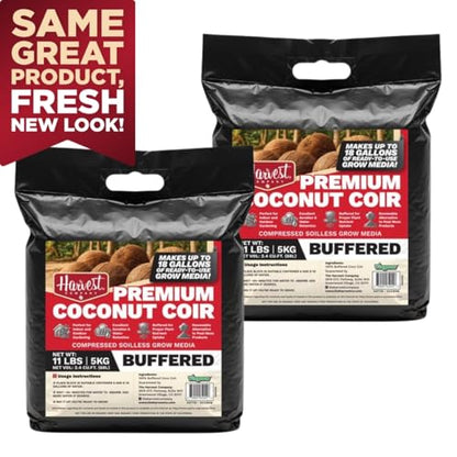 Viagrow VCCB5B-2 VCCB Coco Coir, 2 Pack, Buffered 5KG - color: Buffered 5KG, size: 2 Pack