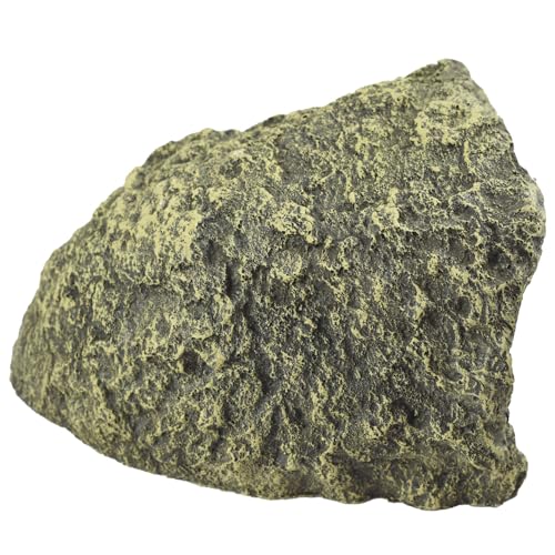 OMEM Resin Reptile Hideout: Extra Large Simulation Rock Cave for Ball Pythons, Lizards, Large Reptile Evasion -Aquarium Turtle Fish Tank Landscaping