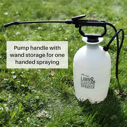 Flo-Master by Hudson 24101 1 Gallon Lawn and Garden Tank Sprayer, Translucent