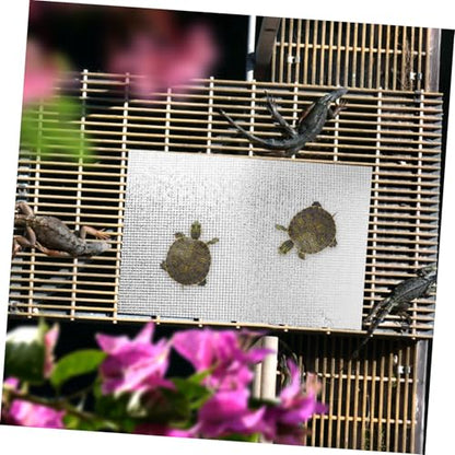 BESTonZON 2pcs Reptile Heat Pad with Reflective Film 38w Waterproof Thermal Mat for Terrarium Heating Small Pet Gecko Turtle Frog Propagator Winter Use