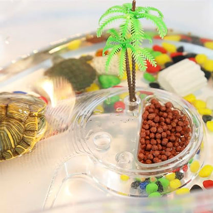 OMEM Portable Reptile House Terrarium Habitat Clear and Breathable (Large) | Clear, Breathable - size: Large