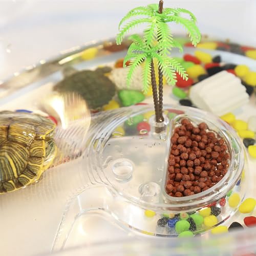 OMEM Portable Reptile House Terrarium Habitat Clear and Breathable (Small) - size: Small