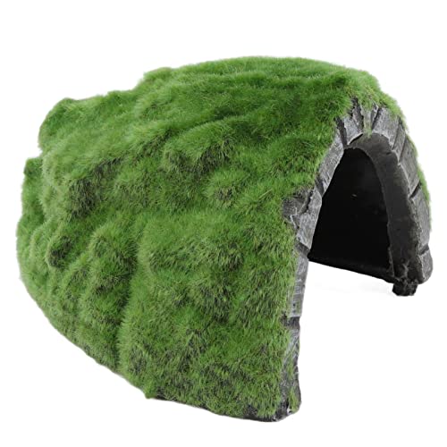 Basking, Reptile Hide Tortoise Hideout Rock Reptile Rock Hide Cave Tortoise for Lizards Frogs Turtles Amphibians