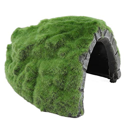 Basking, Reptile Hide Tortoise Hideout Rock Reptile Rock Hide Cave Tortoise for Lizards Frogs Turtles Amphibians