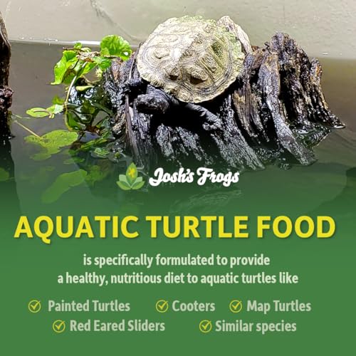 Josh's Frogs Juvenile Aquatic Turtle Food (3.5 oz) - size: 2 Ounce (Pack of 1)