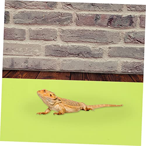 TOYANDONA 2Pcs Reptile Carpet Mat for Bearded Dragon Tank and Easy to Clean Terrarium Liner for Snakes Lizards and Turtles Habitat Flooring