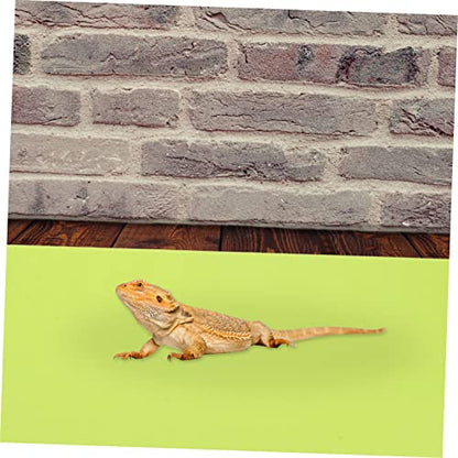 TOYANDONA 2Pcs Reptile Carpet Mat for Bearded Dragon Tank and Easy to Clean Terrarium Liner for Snakes Lizards and Turtles Habitat Flooring