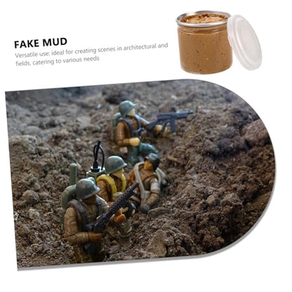 Microscopic Gardening Mud Scenic Base Material for Model Terrain Garden Planting Mud Ground Cover Material for Outdoor Scenery and Diorama Creation User Friendly and
