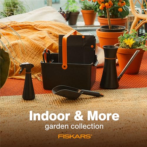 Fiskars Indoor Watering Can,Long Reach Spout for Precision Hydration on House Plants,Flowers&Garden,Anti-Drip Nozzle with Translucent Volume Markings,Ergonomic Recycled Plastic Body,40 oz,(Pack of 4) - size: Watering Can (Pack of 4)