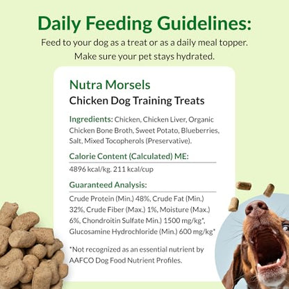ULTIMATE PET NUTRITION Nutra Morsels, Superfood Treat & Food Topper (Chicken)