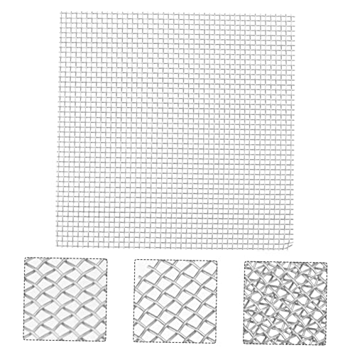 MERRYHAPY Stainless Steel Aquatic Plant Mesh Moss Carpet Net Netting Material for Fishtank Safe for Years