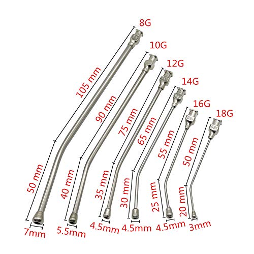 Baby Bird Feeding Syringe Feeding Tubes for Birds Parrot Hand Feeding Syringe with 6 Pcs Curved Gavage Tubes and Stainless Steel Metal Feeding Spoon (50ML) - size: 50ML