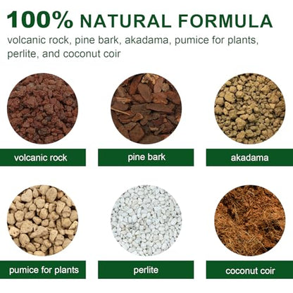 Doter Premium Bonsai Soil Mix with Enhanced Aeration & Drainage 2qt - Professional Grade Potting Soil for Bonsai Pots - color: Bonsai Soil, size: 2qt