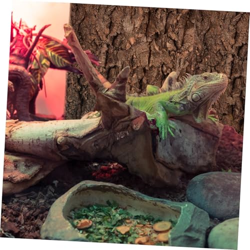 Abaodam 2pcs Bark for Reptile Tanks Flexible Aquarium Decoration for Snakes and Geckos Safe Climbing Accessories for Terrariums